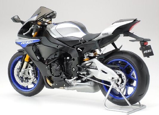 Tamiya - Yamaha Yzf-R1M Motorcykel Byggesæt - 1:12 - 14133