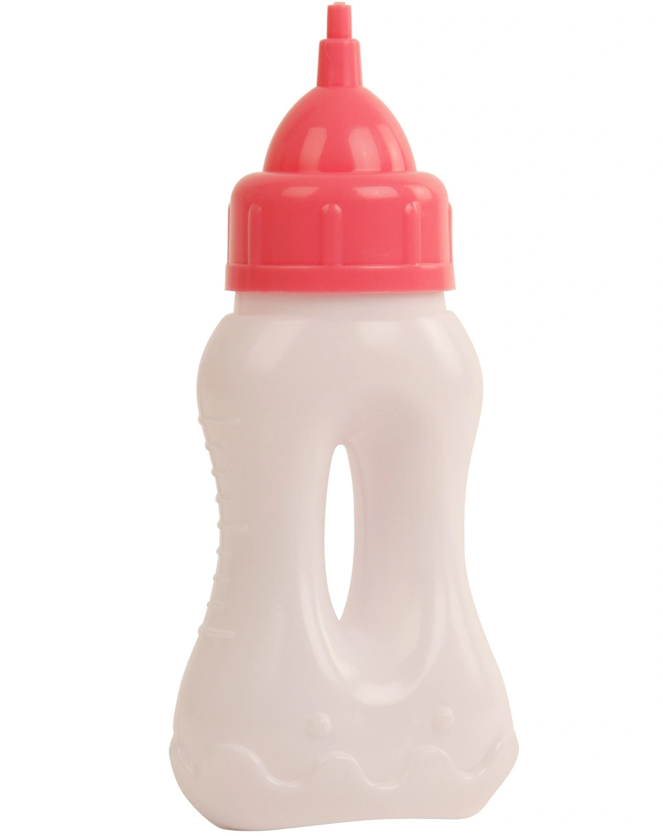 Puppenzubehör MILCHFLASCHE in weiß/pink