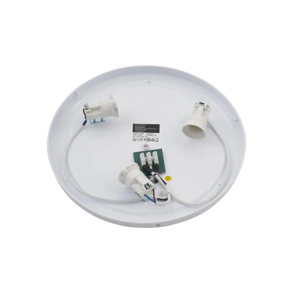 Qazqa plafondlampen tremmo crème e27