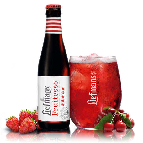Liefmans Fruitesse - Bière Belge aromatisée aux fruits rouges - 3.8% - Brasserie Liefmans