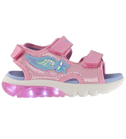 Geox Sandalen m. leicht - Ciberdron - Pink/LT Sky