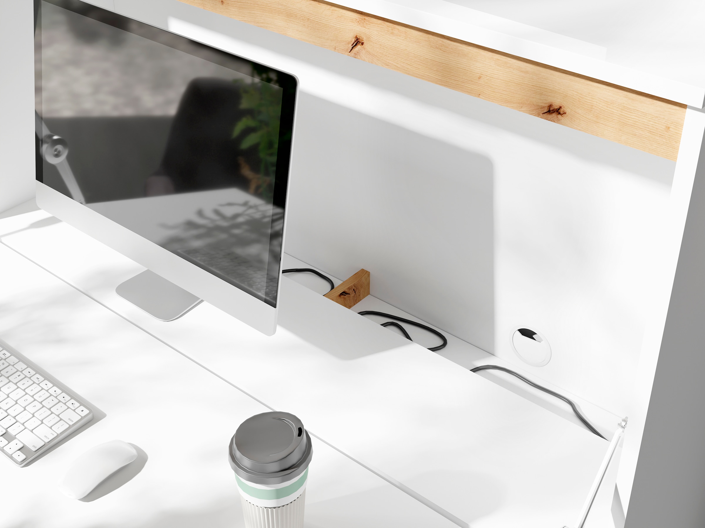 byLIVING Sekretär »Valentin« 1 Stk. tlg. platzsparende Arbeitslösung mit viel Stauraum, Breite 120 cm
