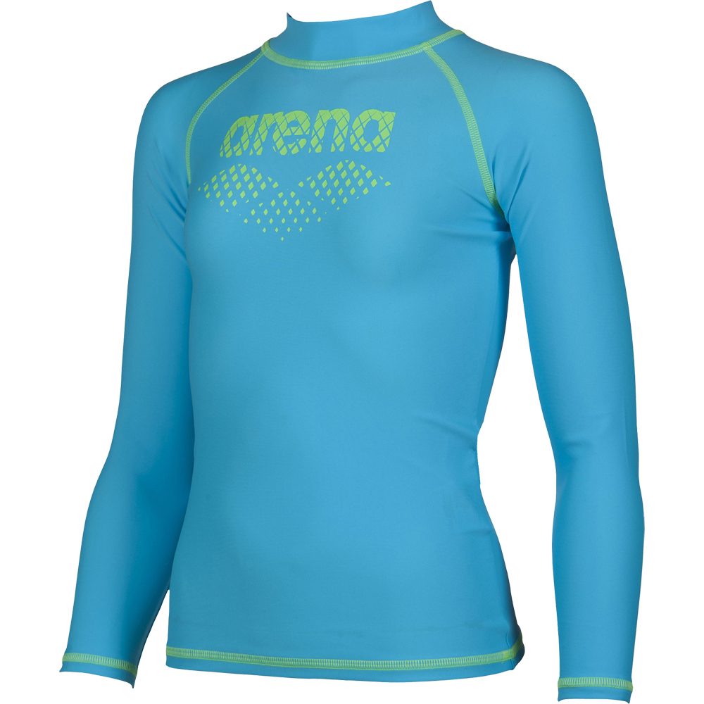 Arena UV Longsleeve Mädchen blau