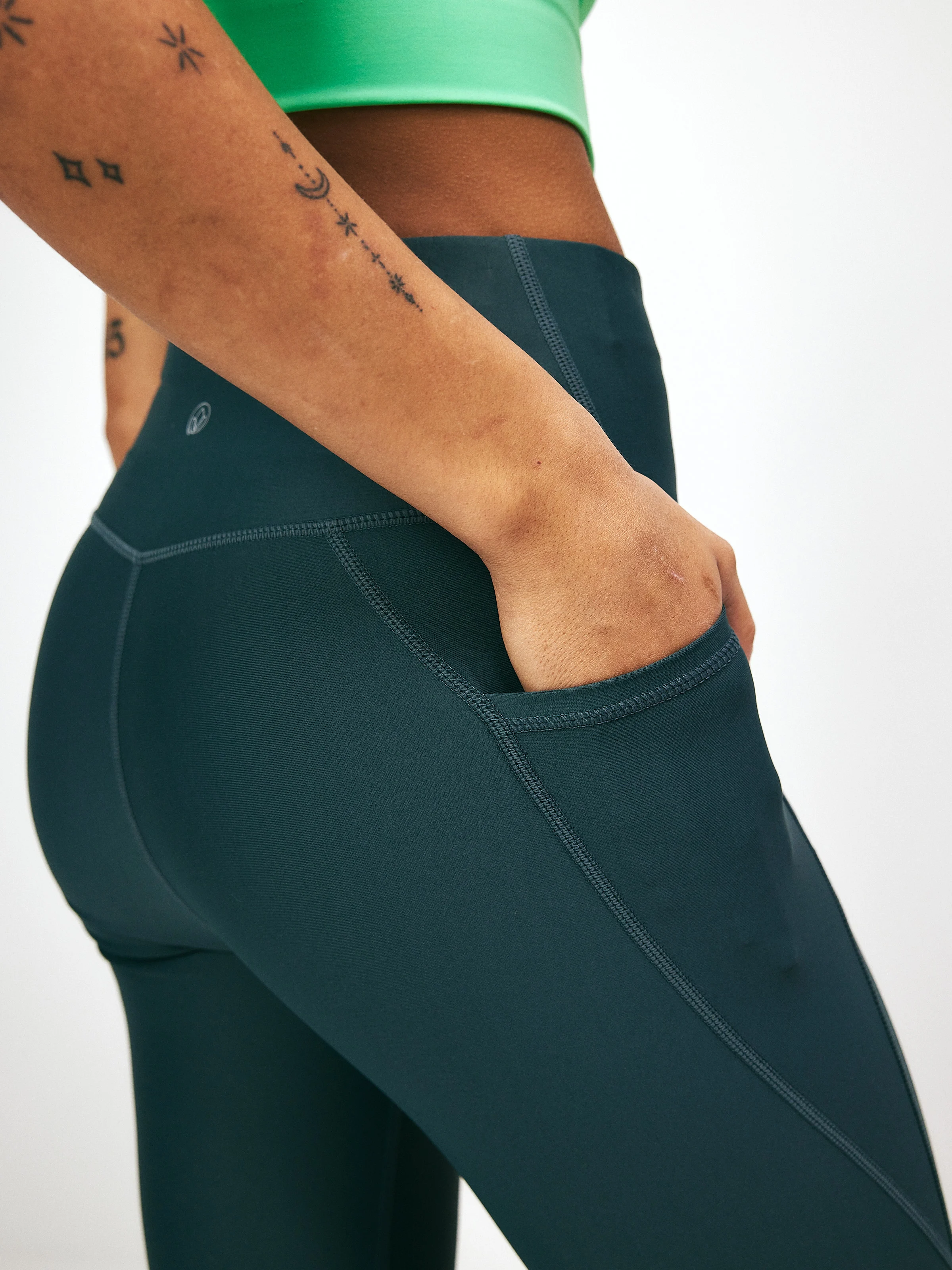 Eyda Sarah 2.0 CoverMax Pocket Tights Dark Pine