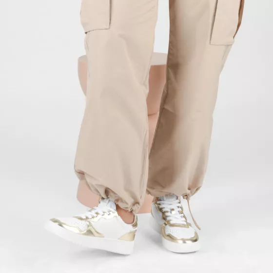 Baskets BLANC COTTON BELT