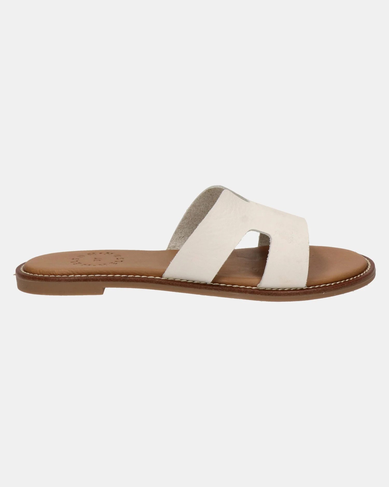 Nelson Slippers  - wit
