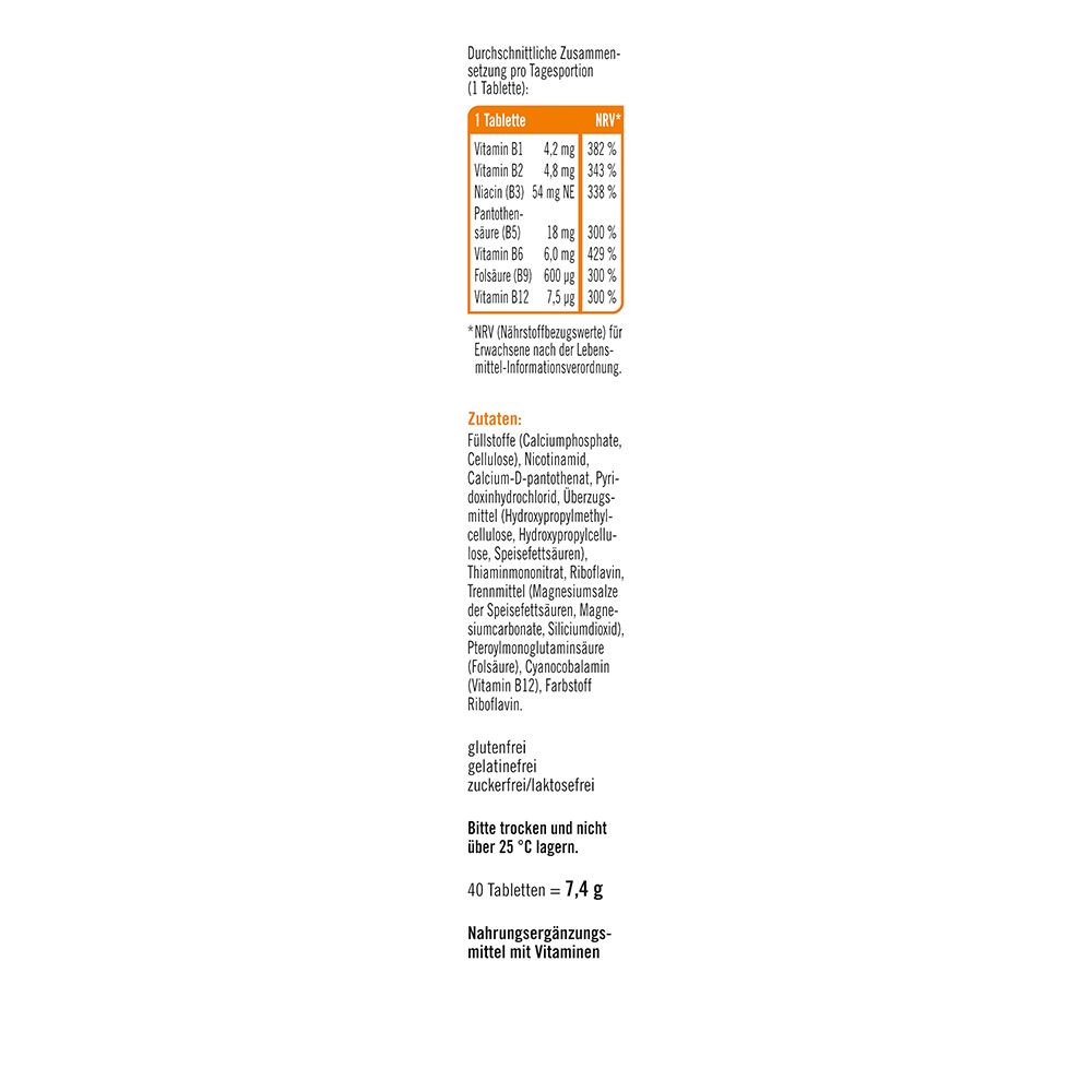 taxofit® B-Komplex Forte