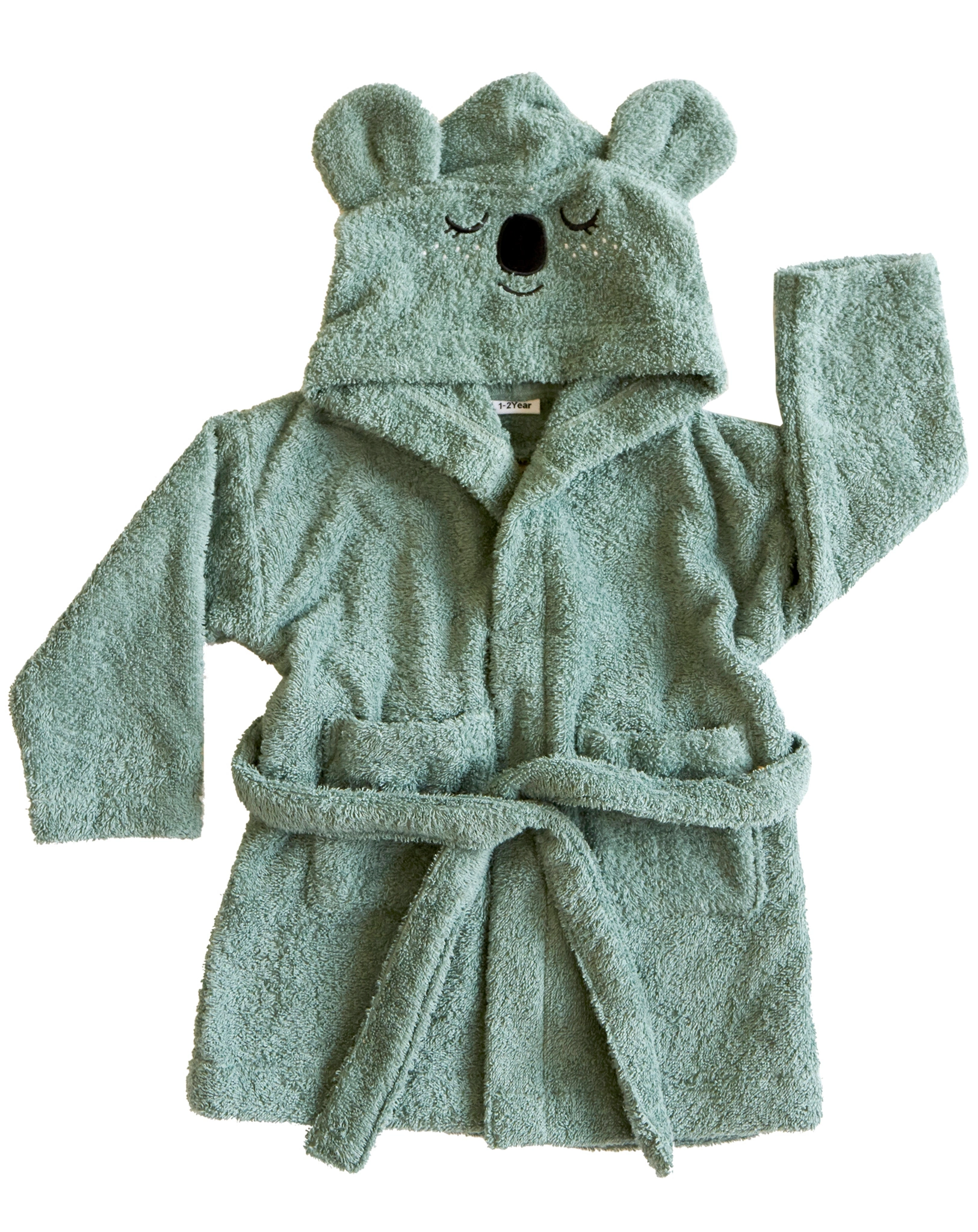 Bademantel KOALA in sea grey