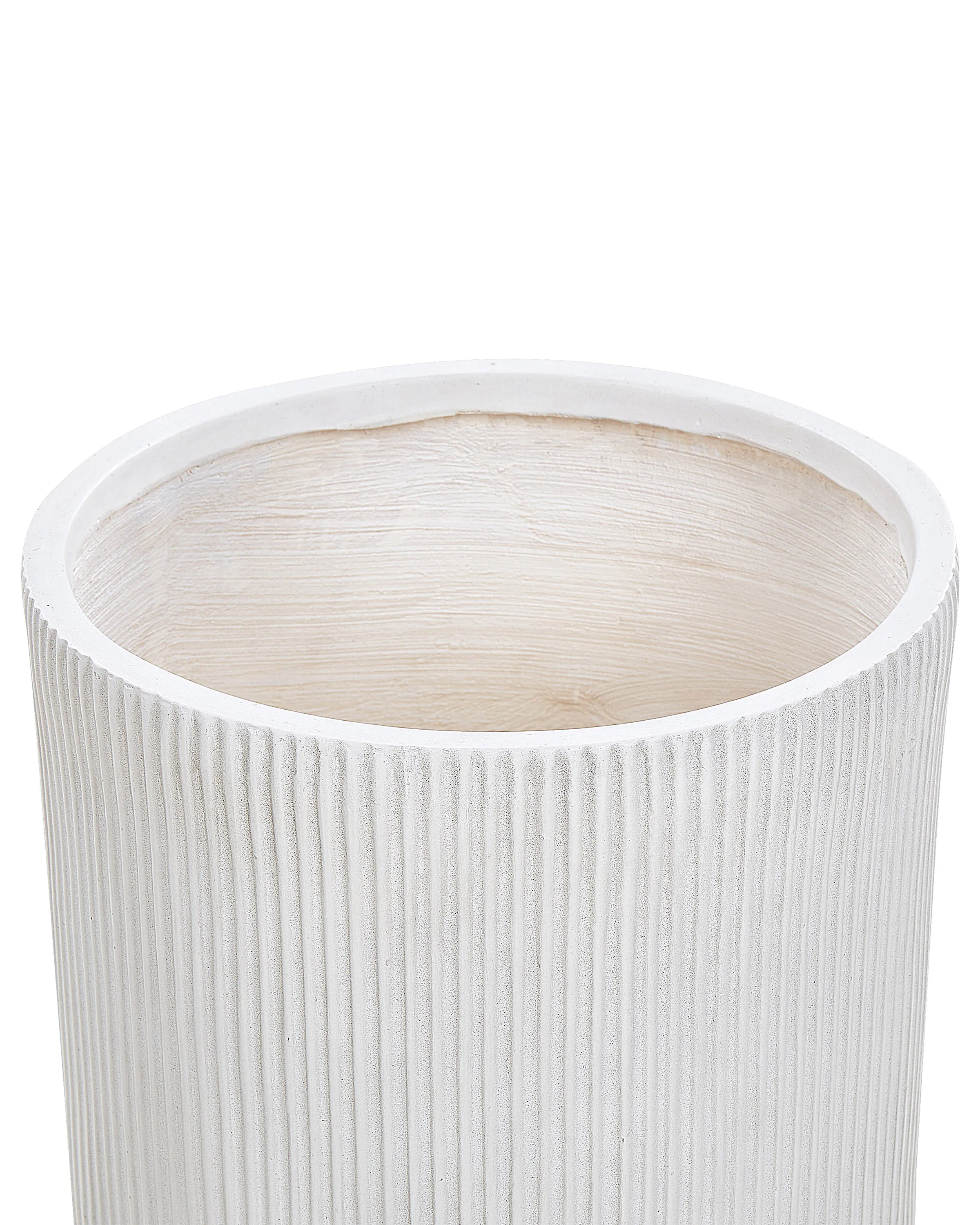 Bloempot OREOI 37 cm Gebroken wit