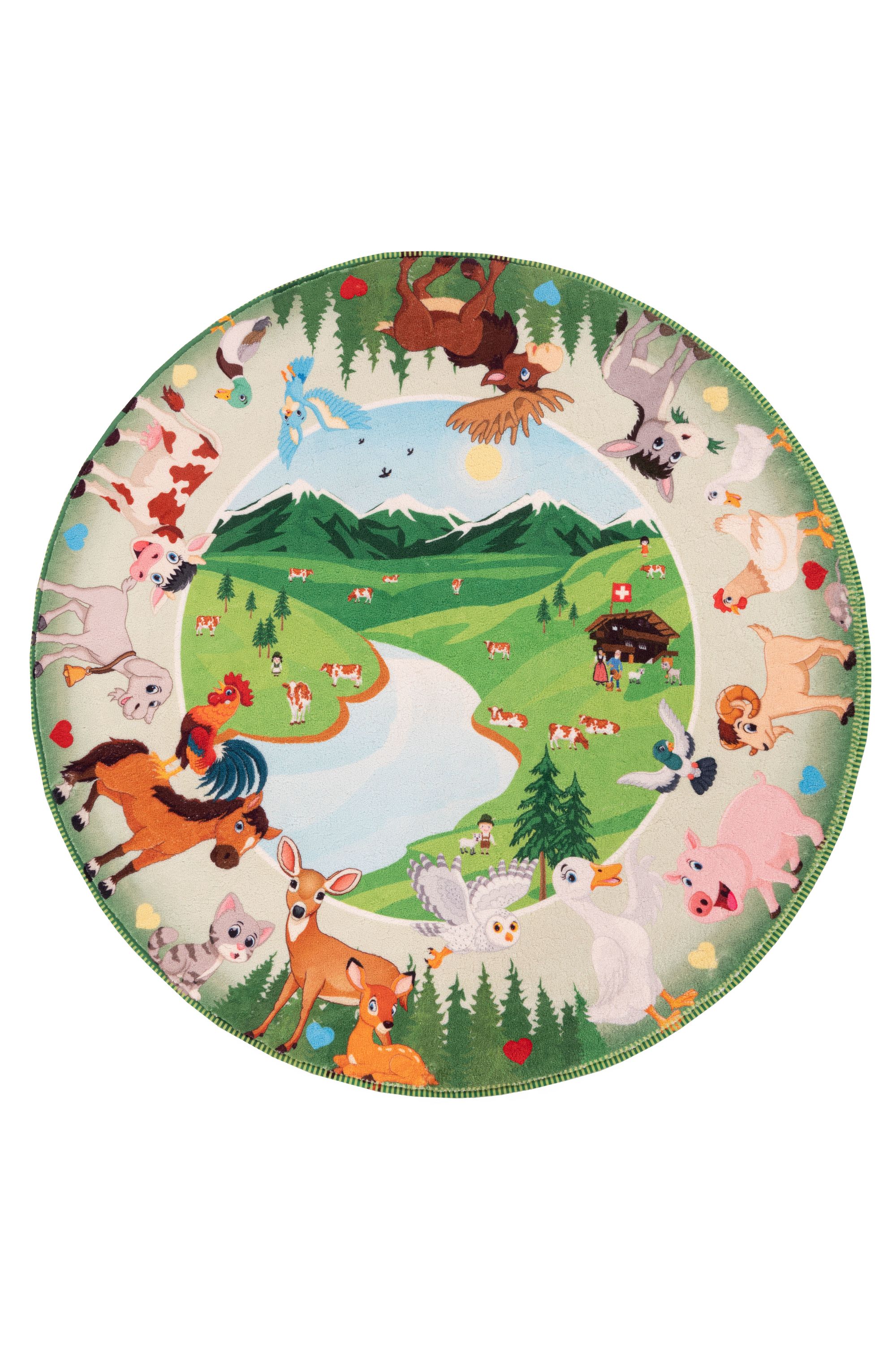 Teppich JUYANA 80 x 80 cm
