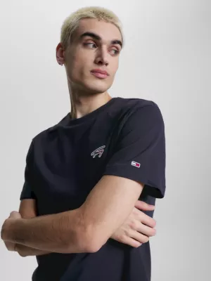Camiseta clássica com logo da marca