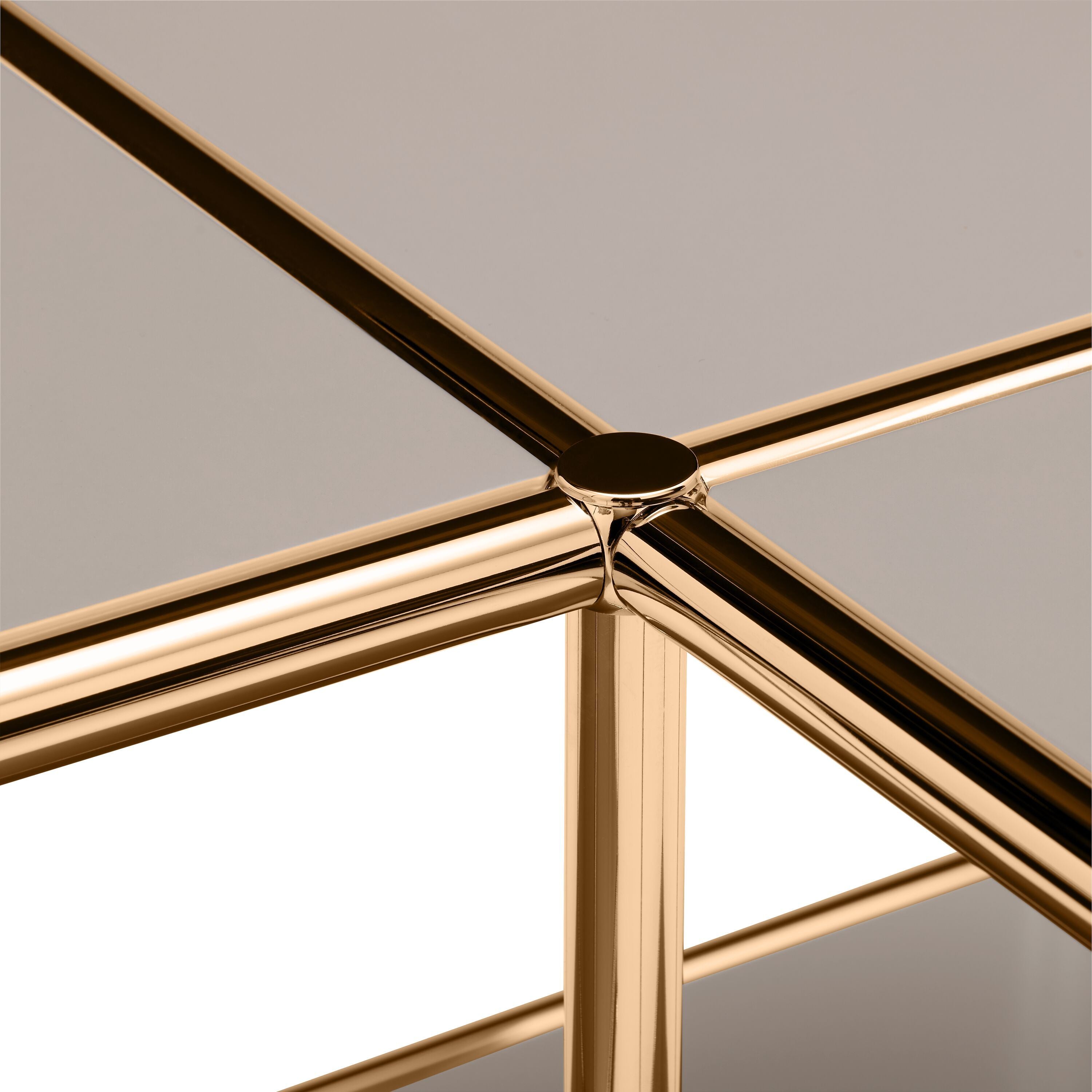 FLEXCUBE Salontisch - Taupe / B: 114.5 cm x T: 77.5 cm x H: 42.5 cm