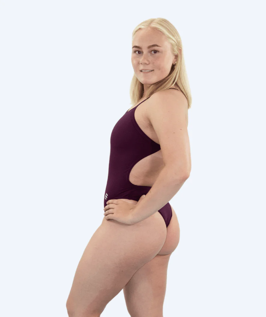Watery badedragt til damer - Eco Freestyler - Ruby Red