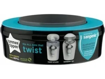 TOMMEE TIPPEE SANGENIC TWIST REFILL-patron til blebeholder, 1 stk, 85100602