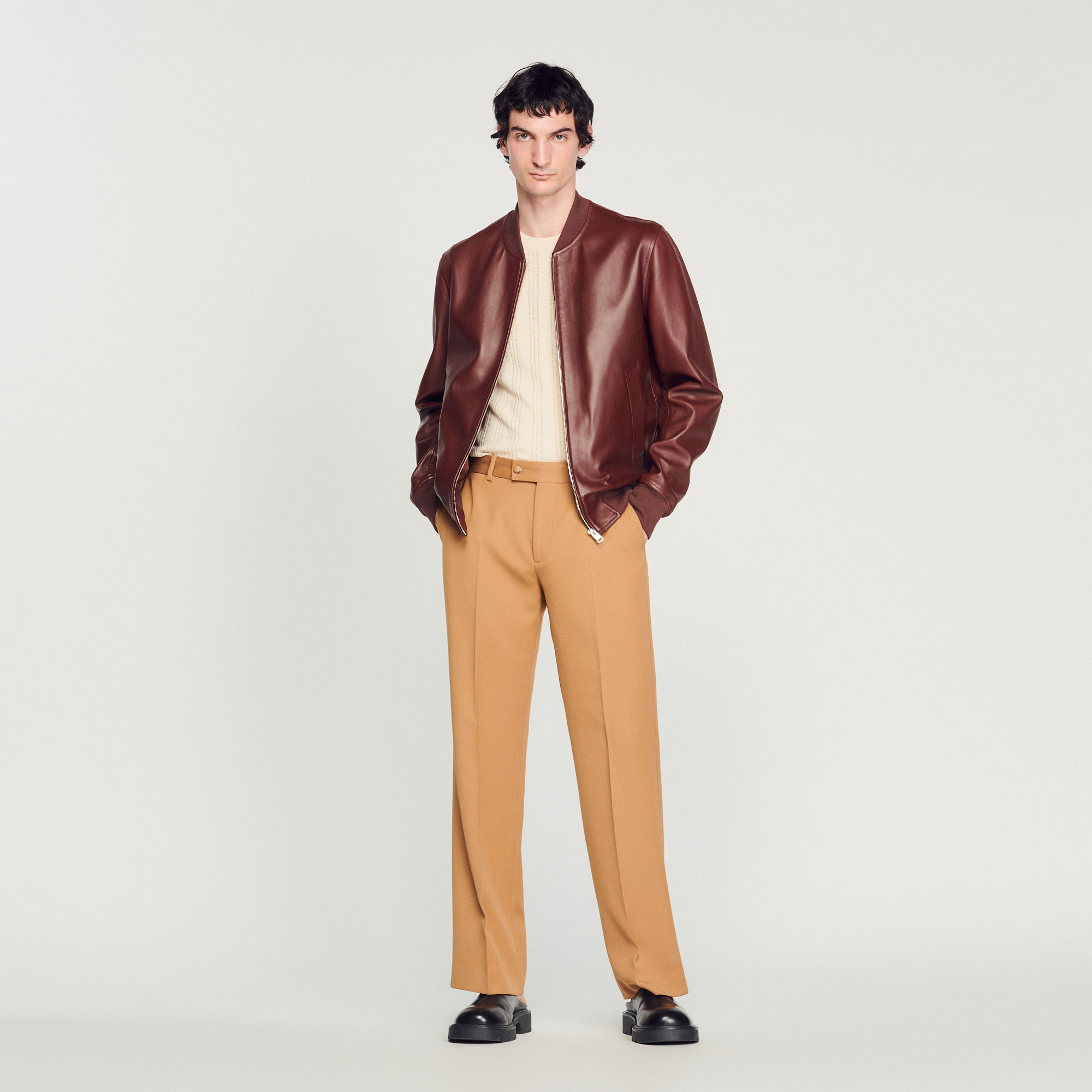 Blouson en cuir