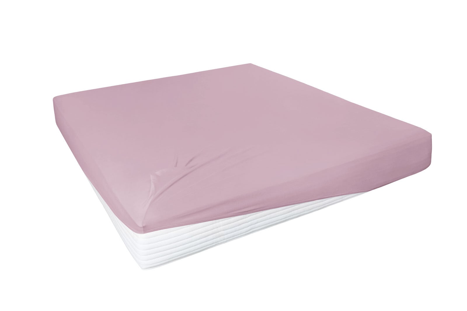 Vario Spannbetttuch Stretch Elasthan-Feinjersey 140 x 200-160 x 220 cm mauve
