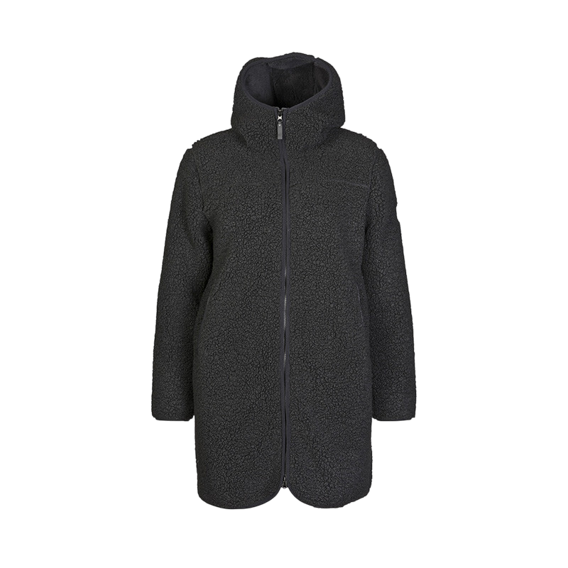 Frauen Mantel Sherpa Fiona black