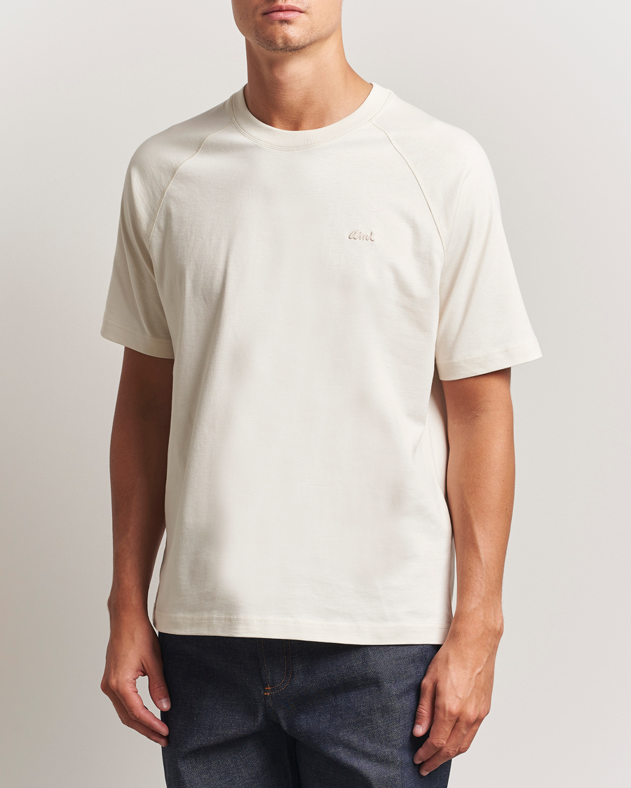 AMI Signature Logo T-Shirt Ivory