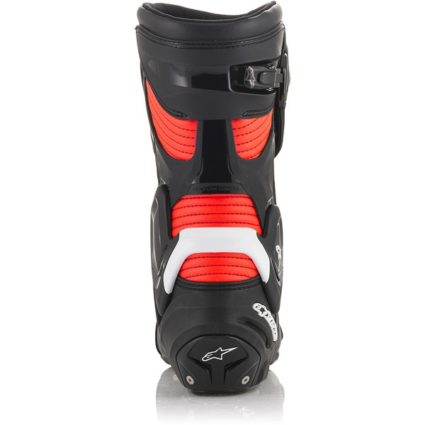Alpinestars - Bottes SMX Plus V2 Noir / Blanc / Rouge fluo