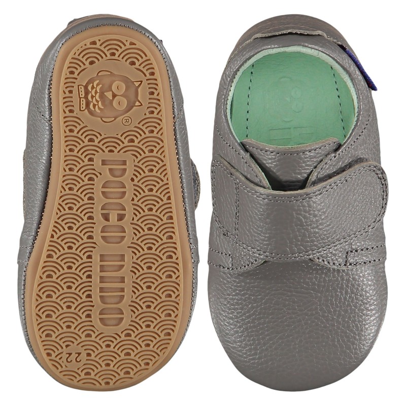 Poco Nido Poconido chaussures mighty strap gris