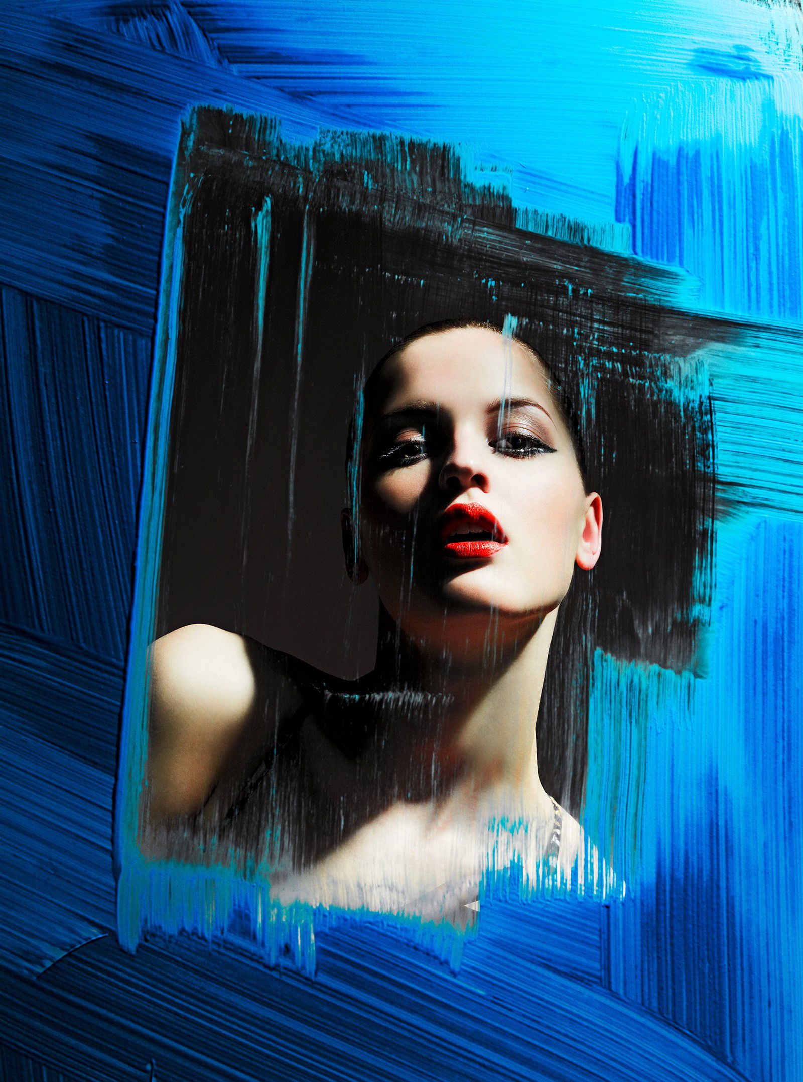 Blue Window by Alexander Straulino | Trunk Archive - Limited Edition. Edition of: 150. Studio Stamp.