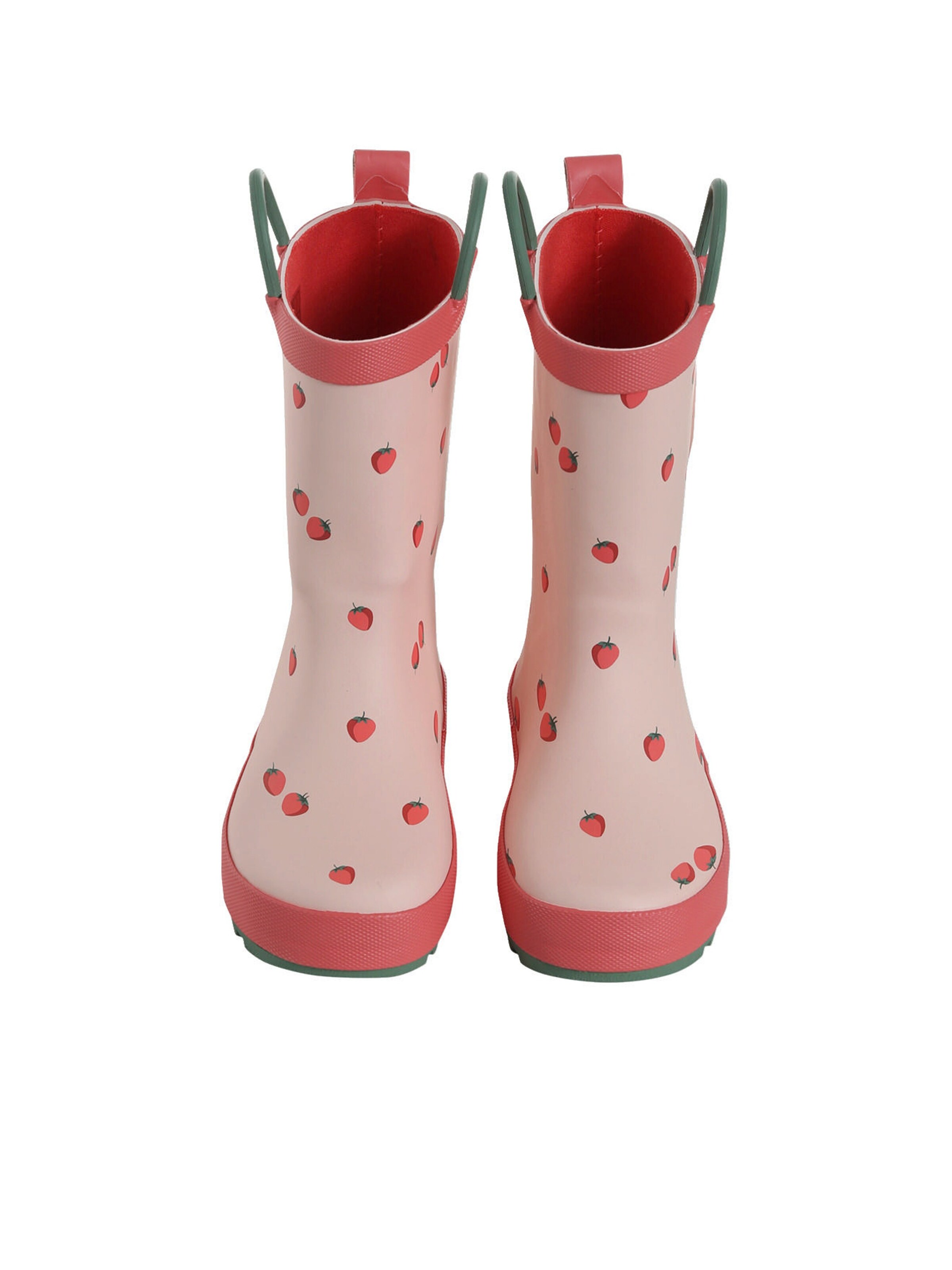 Vertbaudet Zweifarbige Mädchen Gummistiefel rosa bedruckt