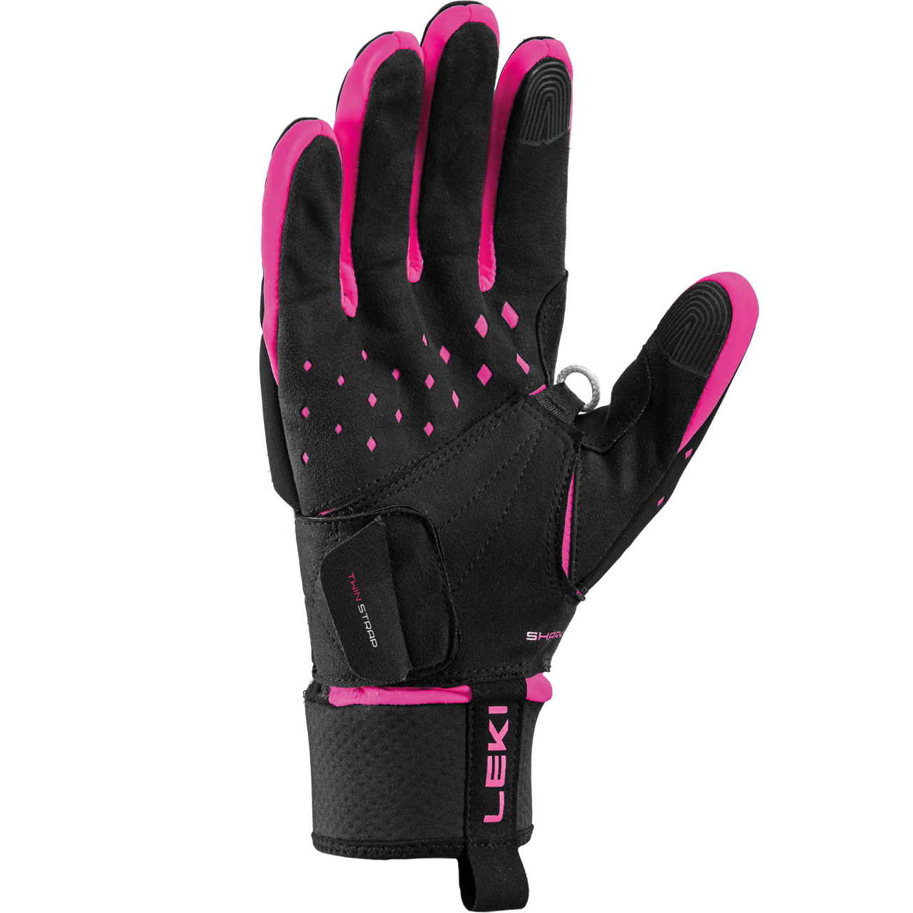 Leki Damen Handschuh Nordic RACE SHARK black/pink | Leki | L | Brands | XSPO-Fashion