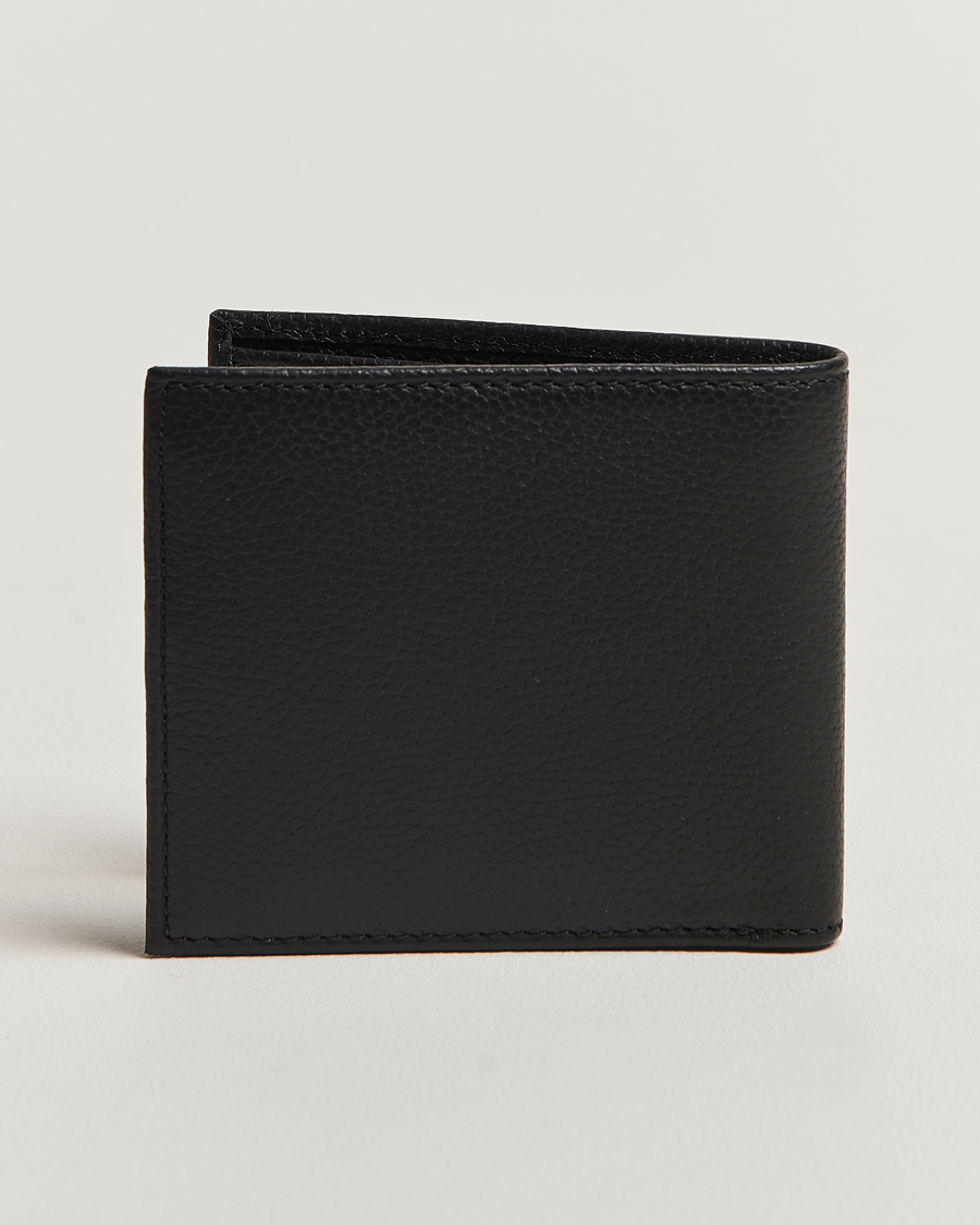 Polo Ralph Lauren Pebble Leather  Billfold Wallet Black