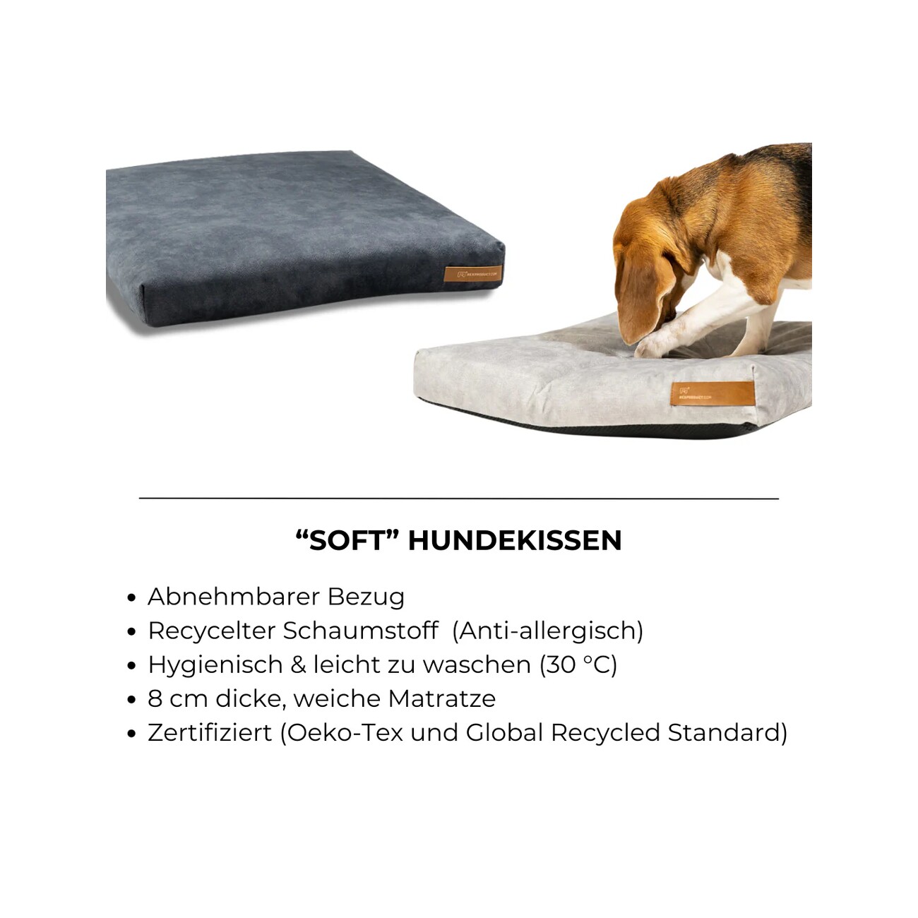 Rexproduct Pethome 2.0 dunkelgrau gelb/ grau S