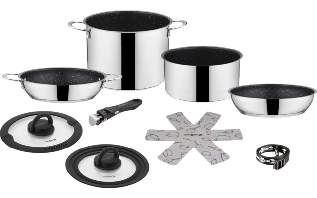 Brunner Academy NG 7+1 Kochgeschirrset 4 teilig