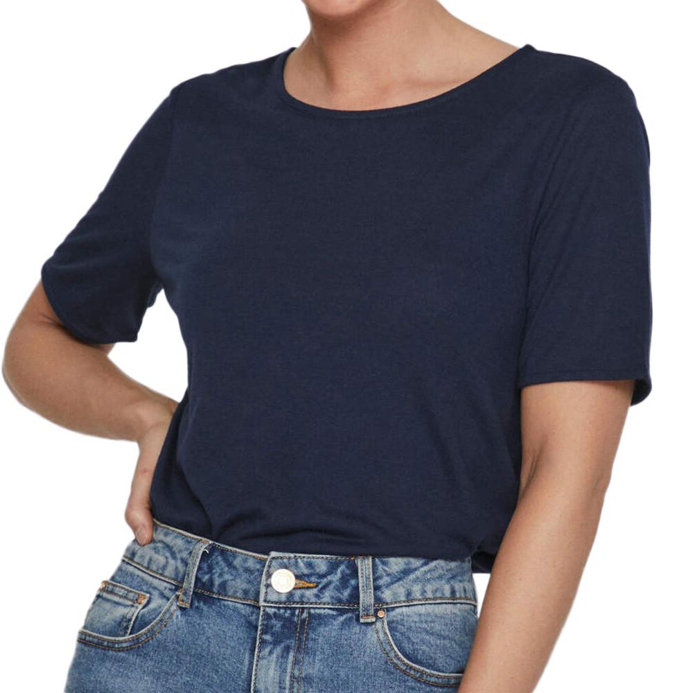 Vila T-shirt Marine Femme Vila Mooney