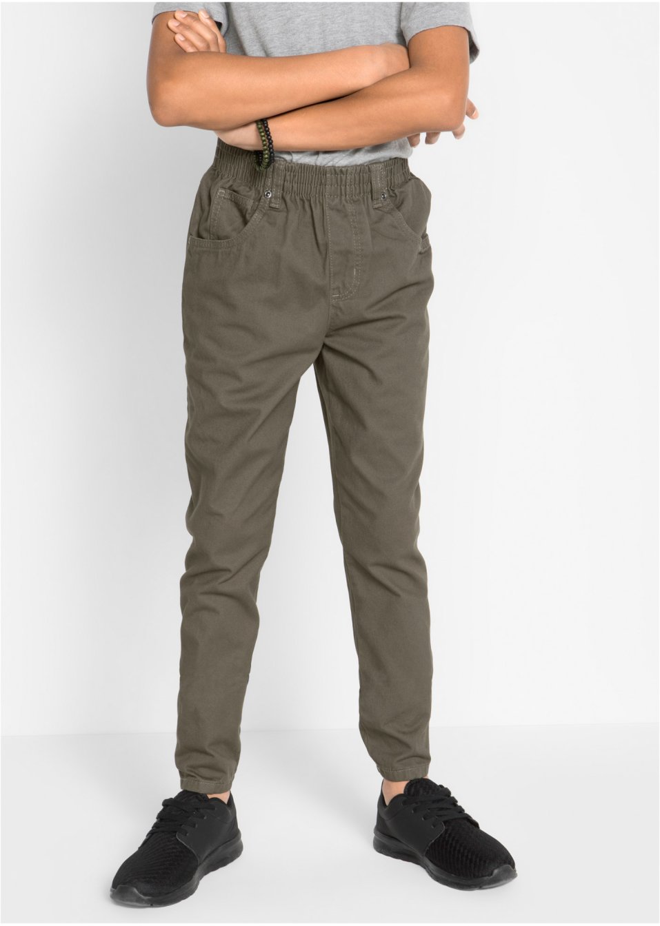Lot de 3 pantalons garçon à enfiler, Loose Fit