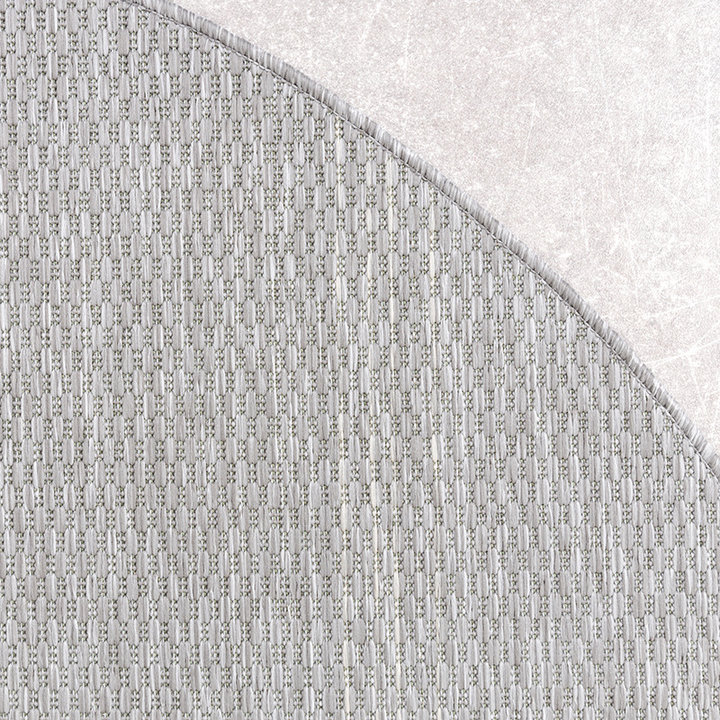 Rond buitenkleed - Costa Grijs | Zomerse budgettopper!