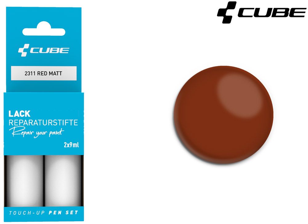 Cube Lackreparaturstift Set RED matt kaufen | Bike-Discount