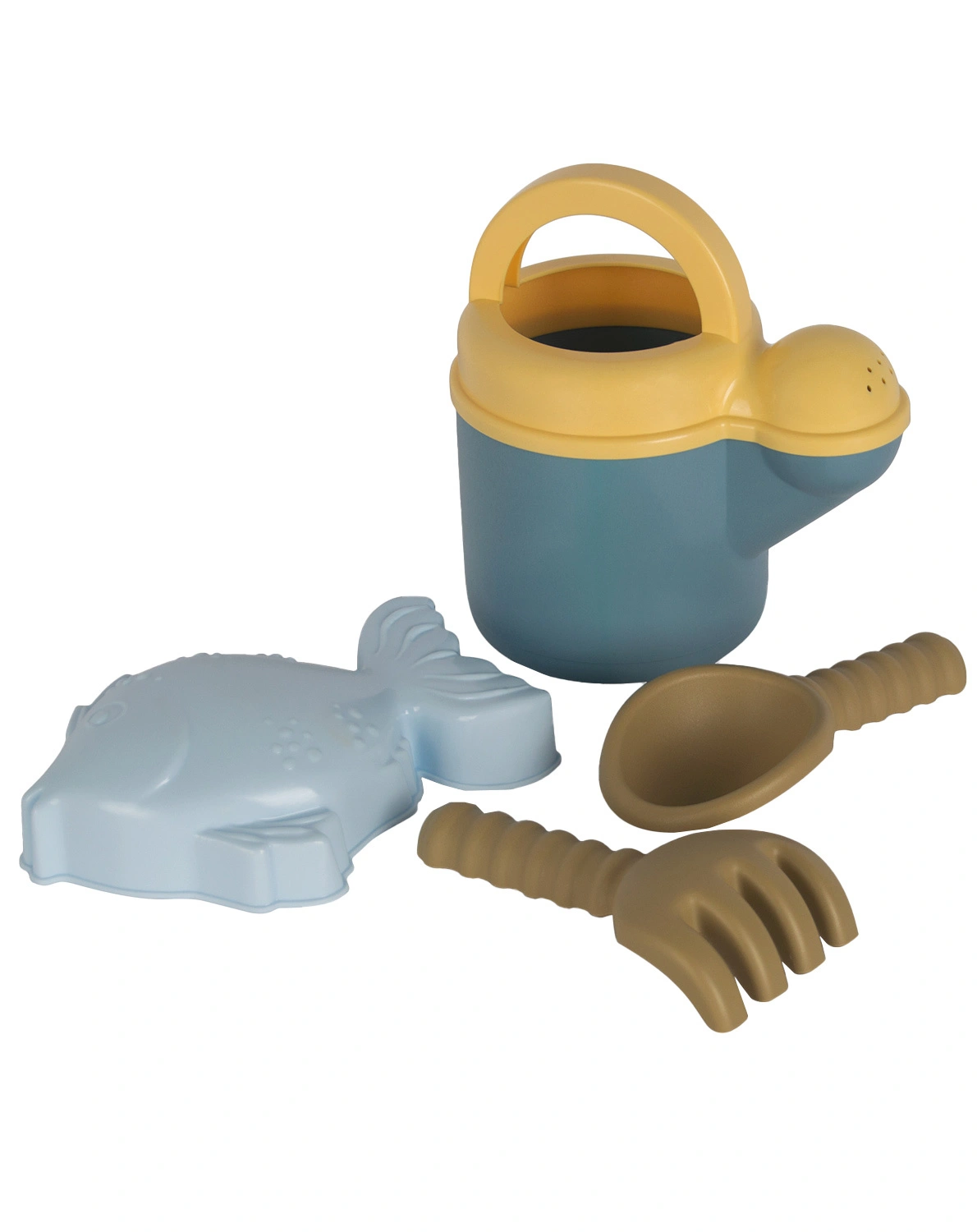 Sandspielzeug-Set BIO FISH 4-teilig