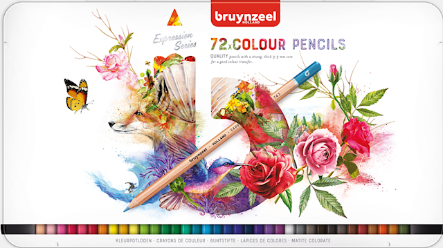 Bruynzeel Expression Fargeblyanter 72-sett