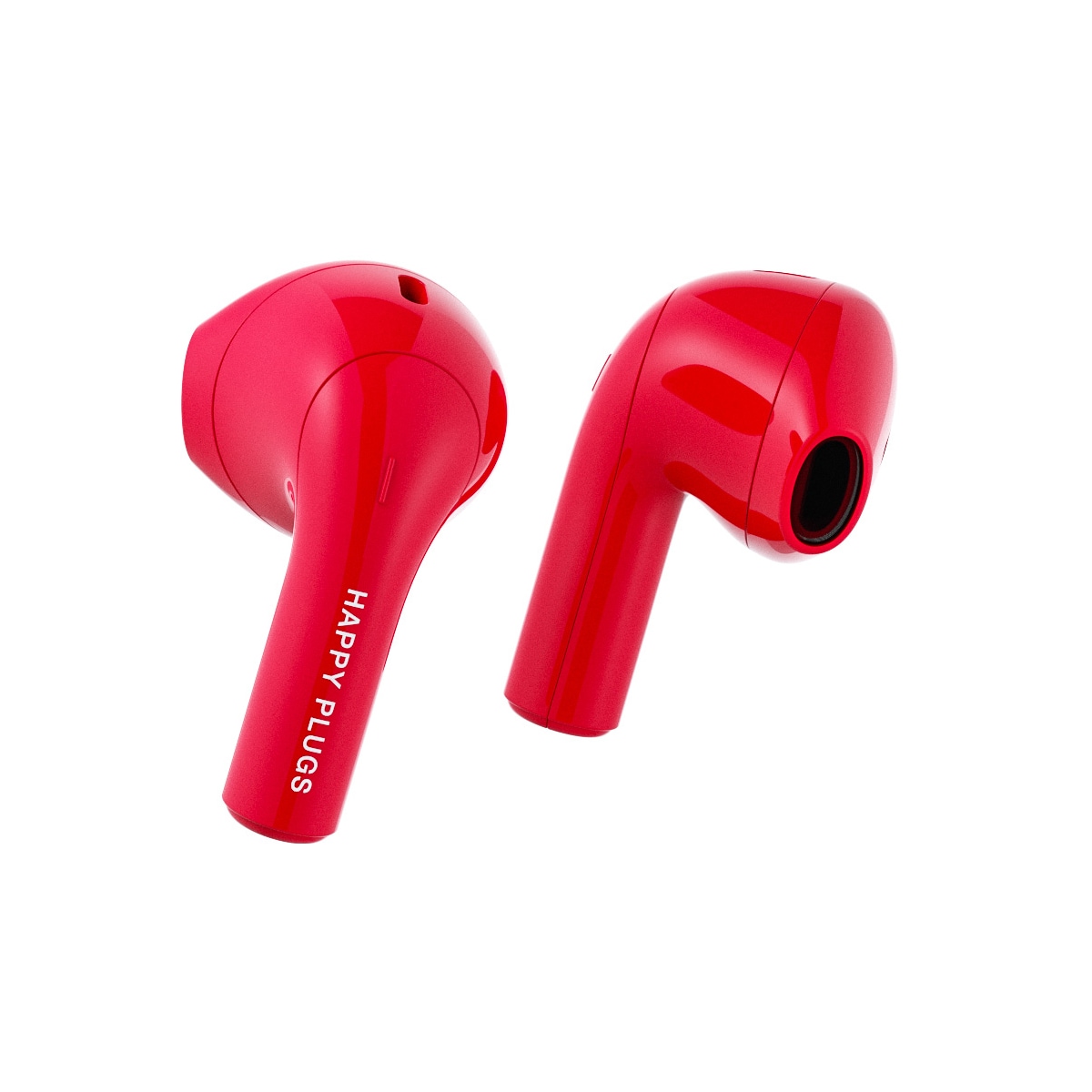 Happy Plugs Joy helt trådløse in-ear hodetelefoner (rød)