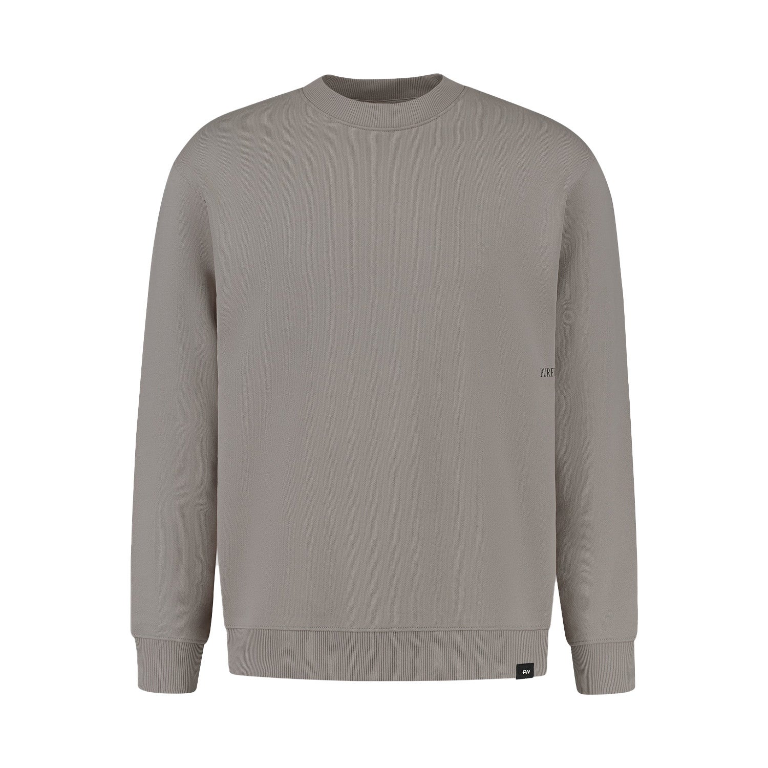 Purewhite  Moon Crewneck