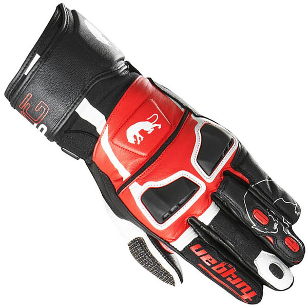 Furygan - Gants Styg15 Noir / Blanc / Rouge