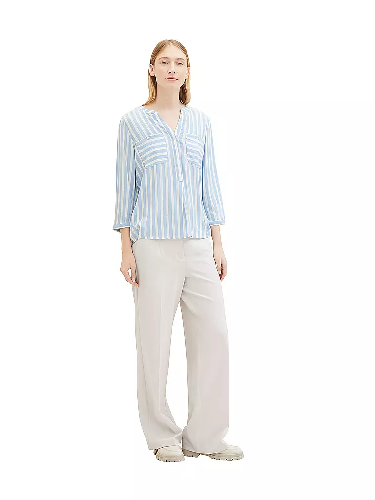 TOM TAILOR Bluse hellblau