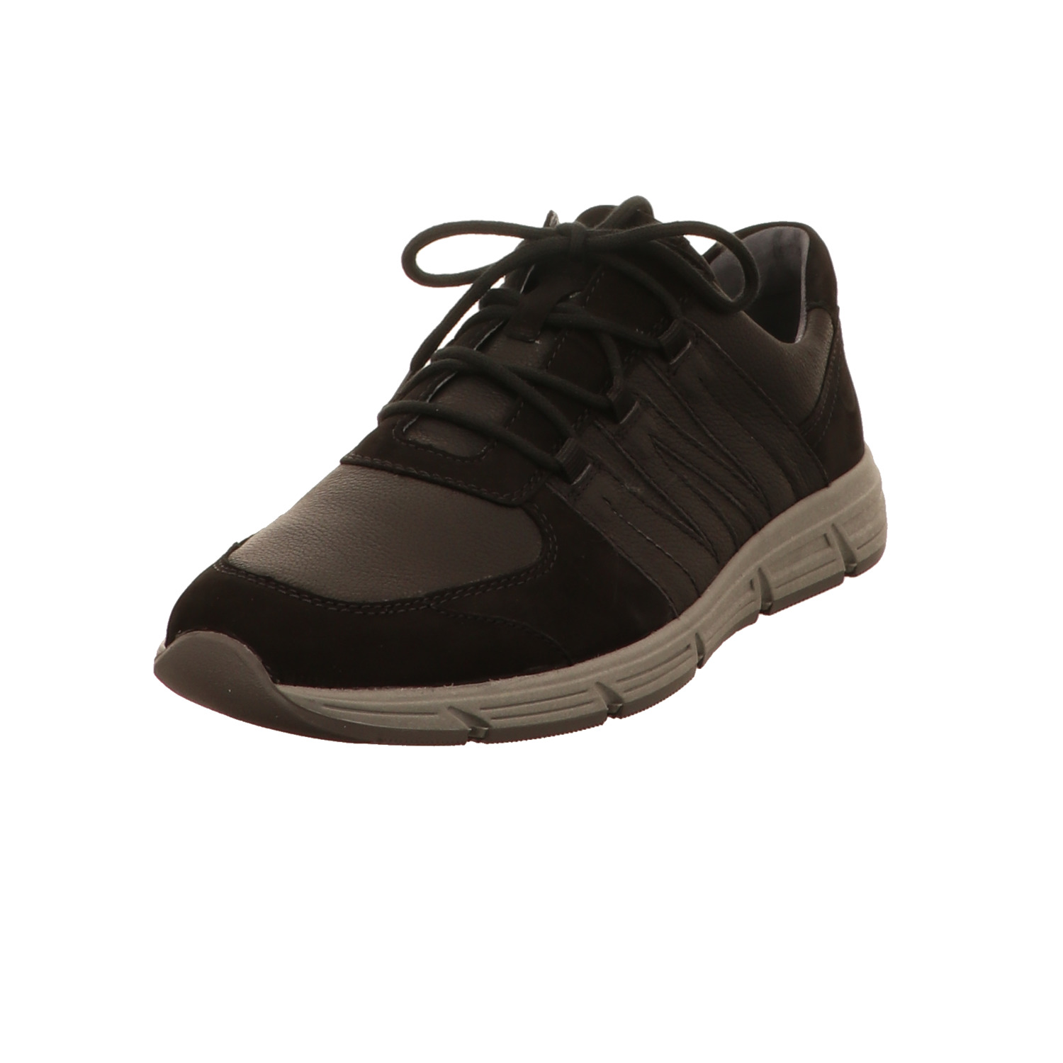 Waldläufer Schnürschuh schwarz