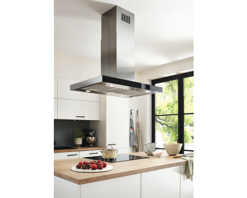 Nobilia Elements keukenblok zonder apparatuur Urban 300 cm alpinewit mat voorgemonteerde variant links 4004539053878