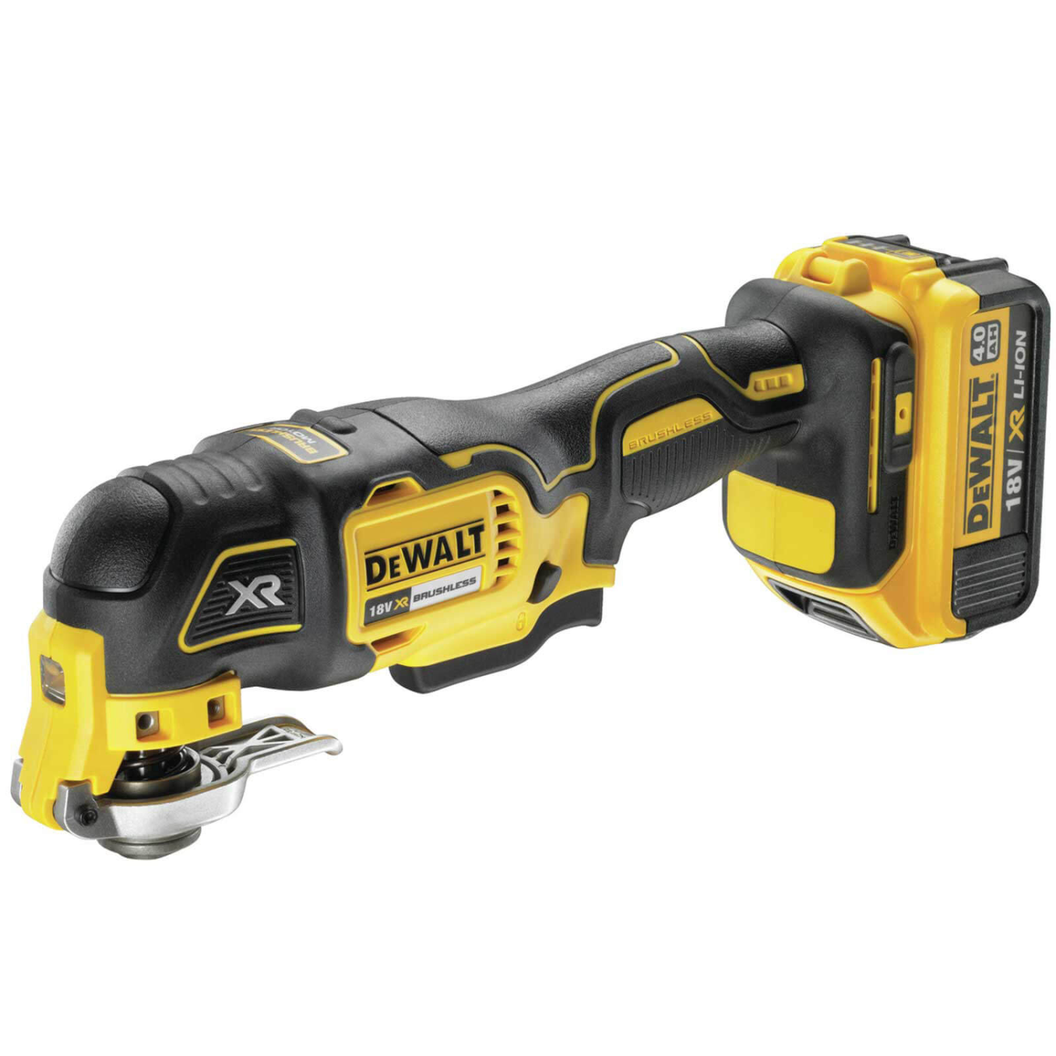 DeWALT DCS355NT 18V Li-Ion Accu multitool body   35 delige accessoireset in TSTAK - koolborstelloos