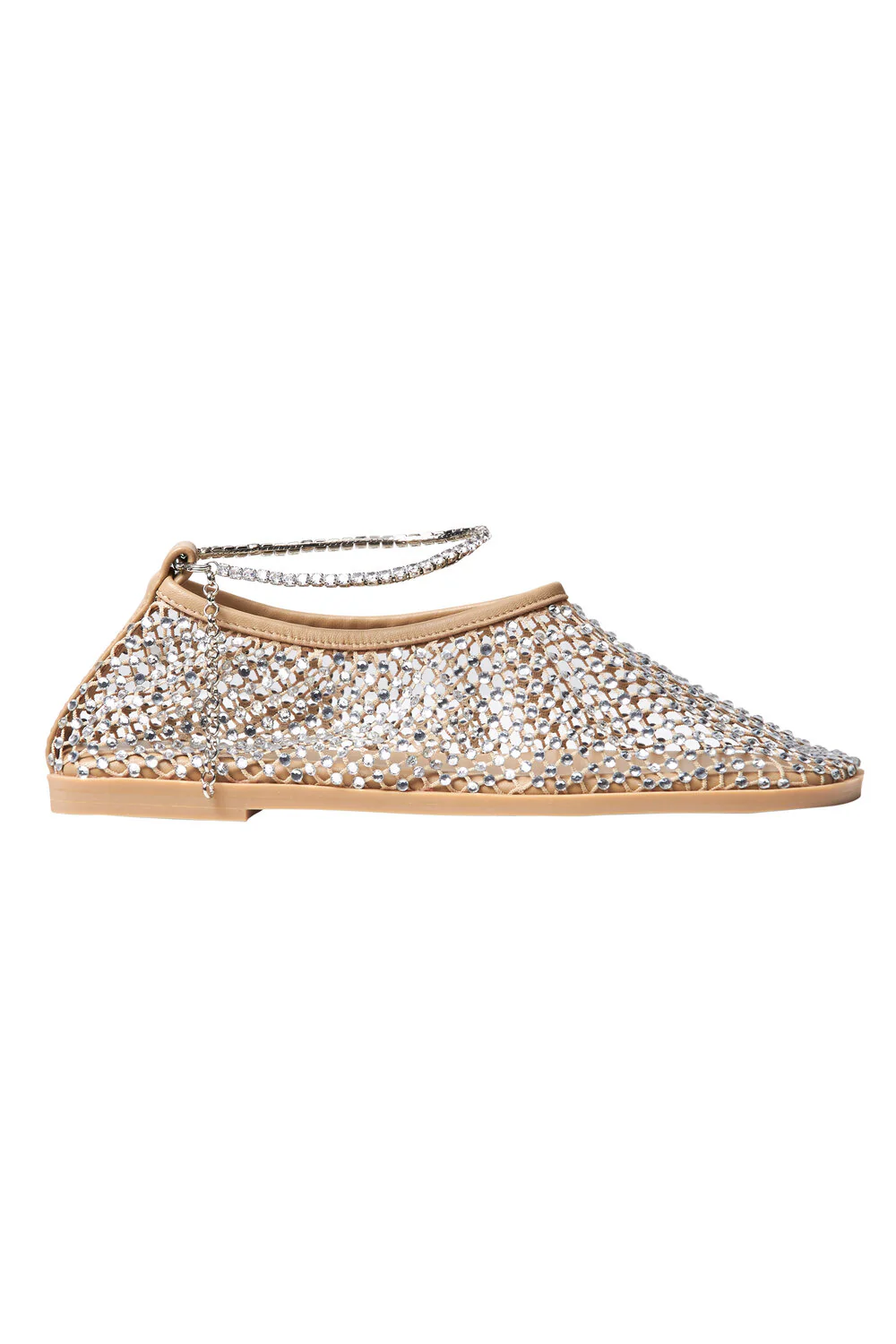 Stine Goya  Reelo mesh ballerinasko - Sand
