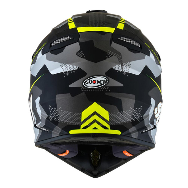 Suomy - Casque X-Wing Jetfighter Noir / Gris / Jaune / Mat