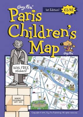 Guy Fox Maps for Children: Paris Children's Map (Sheet map)