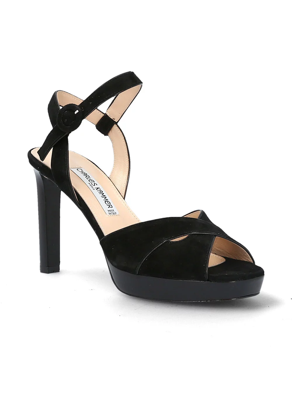 SANDALE NOISIEL VELOURS NOIR