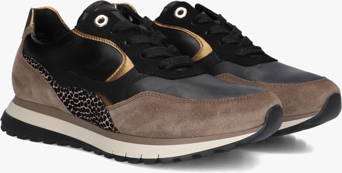 zwarte gabor lage sneakers 375