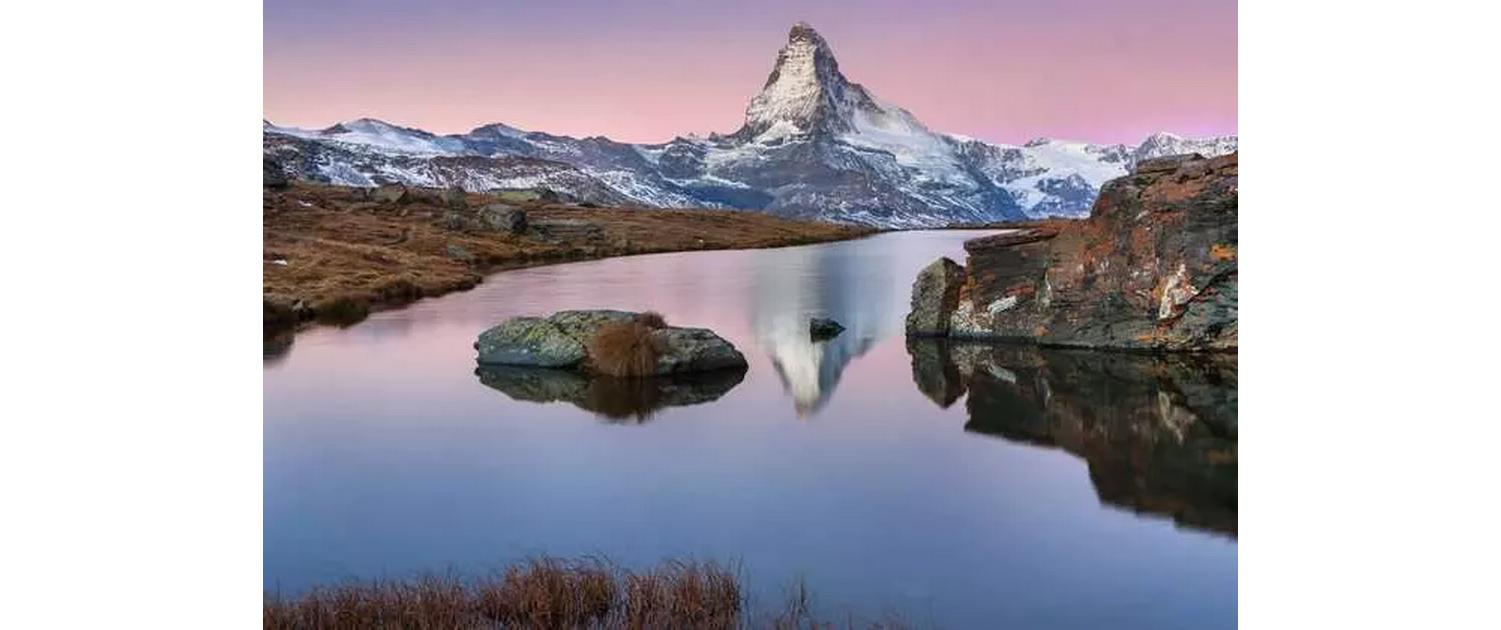 Puzzle Stellisee mit MatterhornKlassisches Puzzle