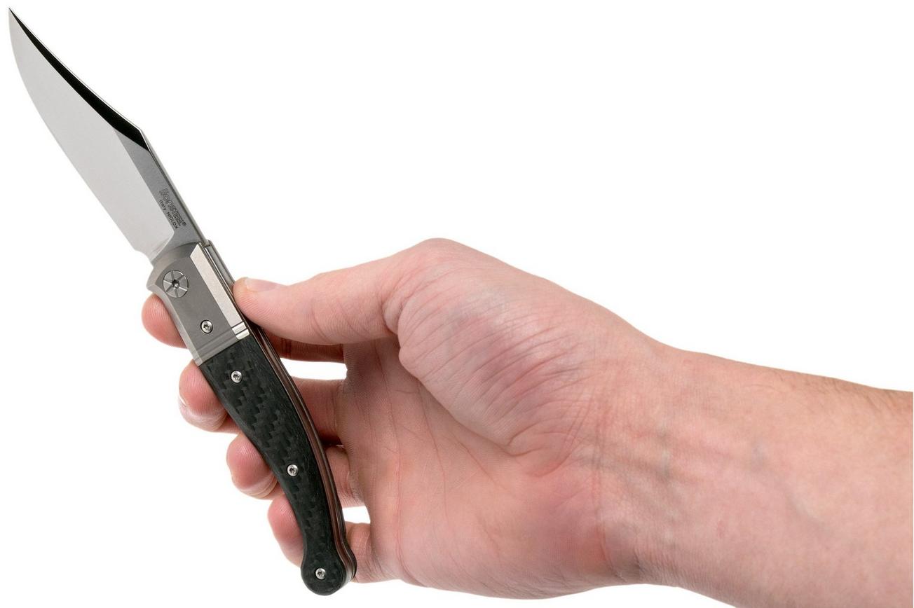 LionSteel Gitano Carbonfiber GT01 CF zakmes, Gudy van Poppel design